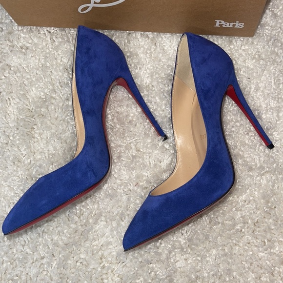 Christian Louboutin Pigalle Follies 100 Veau Velours - Picture 4 of 9